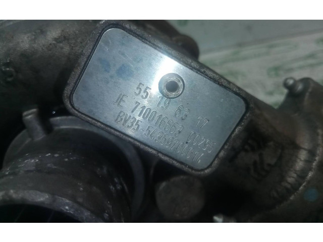 Turbodmychadlo Турбина 55198317   Fiat Punto (199)   