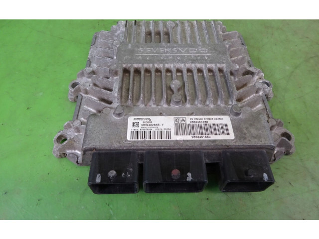 Блок управления двигателем Блок управления 9653451880   Citroen C2