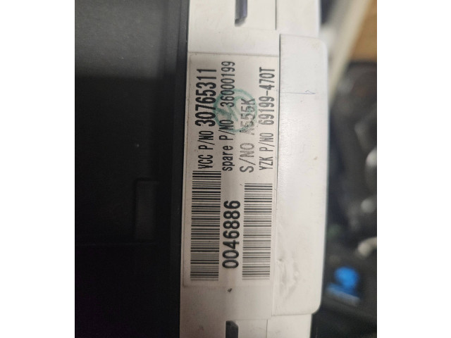 Панель приборов 30765311, 36000199 Volvo C70