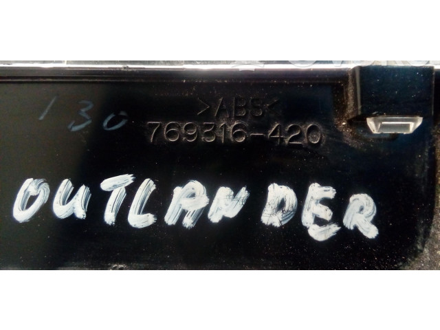 Панель приборов 769204170, 769316420 Mitsubishi Outlander
