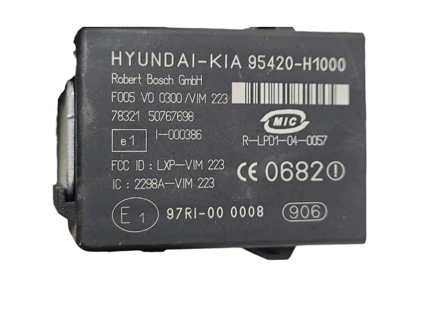Блок управления иммобилайзера 95420H1000 Hyundai Santa Fe 2008