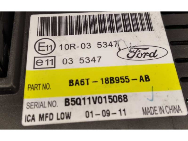 Дисплей BA6T18B955AB Ford Fiesta