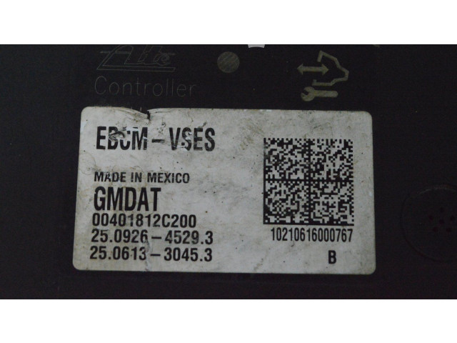 Блок управления АБС 25.0926-4529.3   Chevrolet Captiva