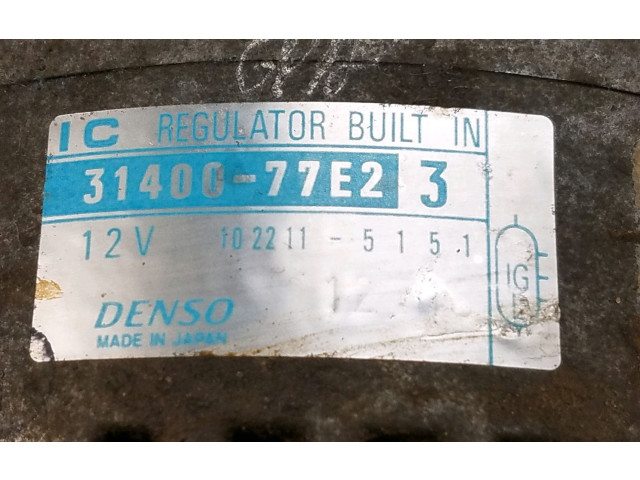 Генератор 3140077E25, U0-3159C Suzuki Grand Vitara I