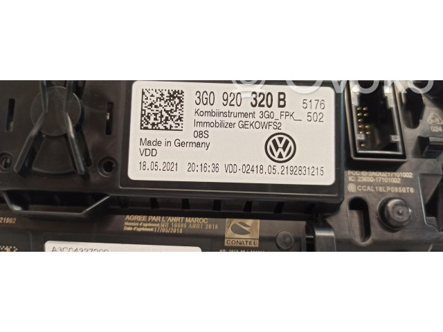 Přístrojová deska  Volkswagen Tiguan 2018 3G0920320B  