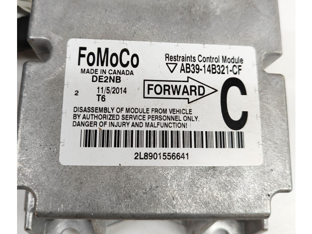 Блок подушек безопасности AB3914B321CF Ford Ranger