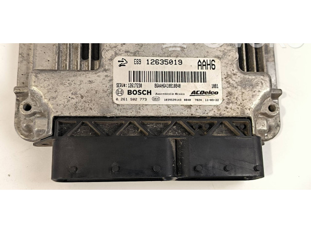 Блок управления двигателем Блок управления 12635019, 0261S02773 Chevrolet Camaro
