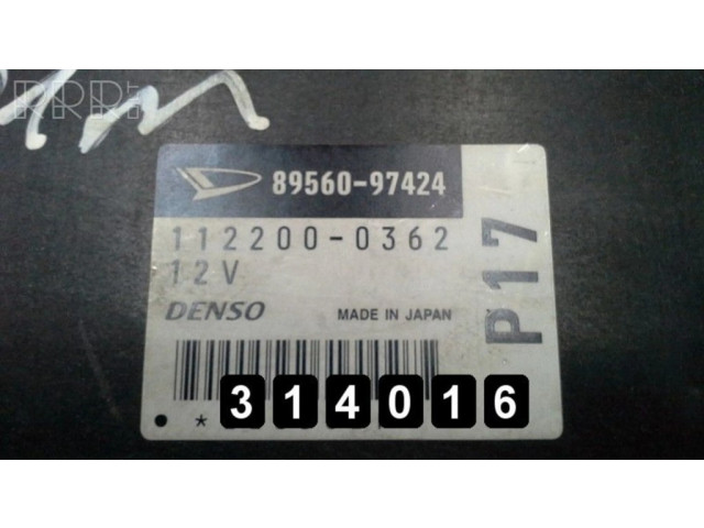 Блок управления двигателя 89560-97424 Daihatsu YRV