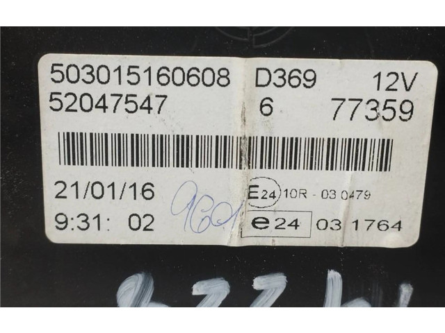 Панель приборов 52047547, 0090059 Opel Combo D