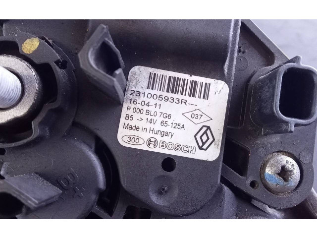 Генератор 231005933R Dacia Lodgy