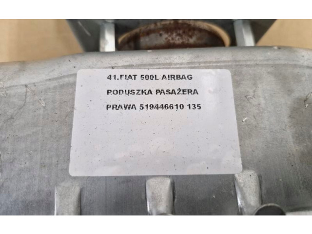Подушка безопасности пассажира 519446610   Fiat 500L