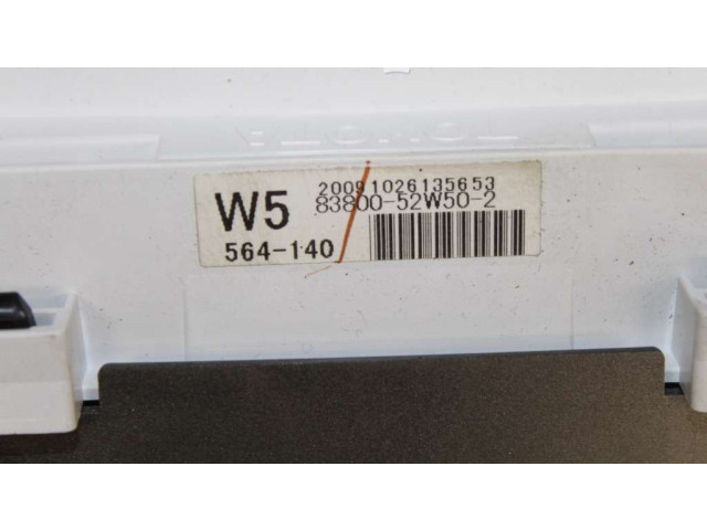 Přístrojová deska Toyota Urban Cruiser (XP110) 2010 83800-52W50