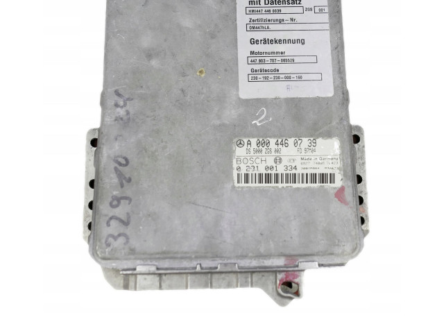 Řídící jednotka A0004460739, 0281001334   Mercedes-Benz GLA W156 2018