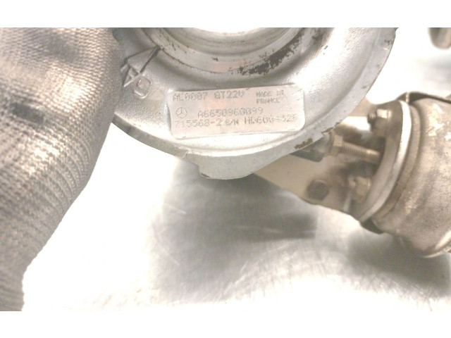 Турбина Jeep Grand Cherokee (WJ) A6650960099, 5080308AA для двигателя 665925