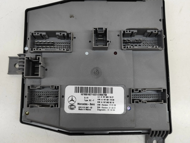 Блок комфорта A1679001827, A1679017606   Mercedes-Benz GLE W167   