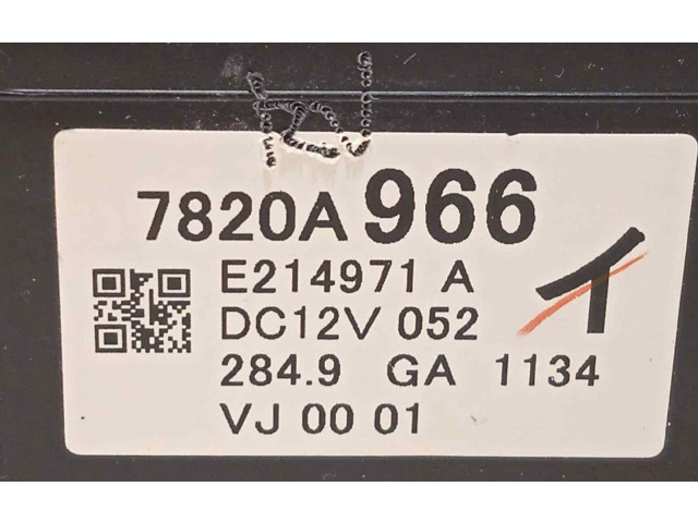 Блок управления климат-контролем 7820A966   Mitsubishi Eclipse