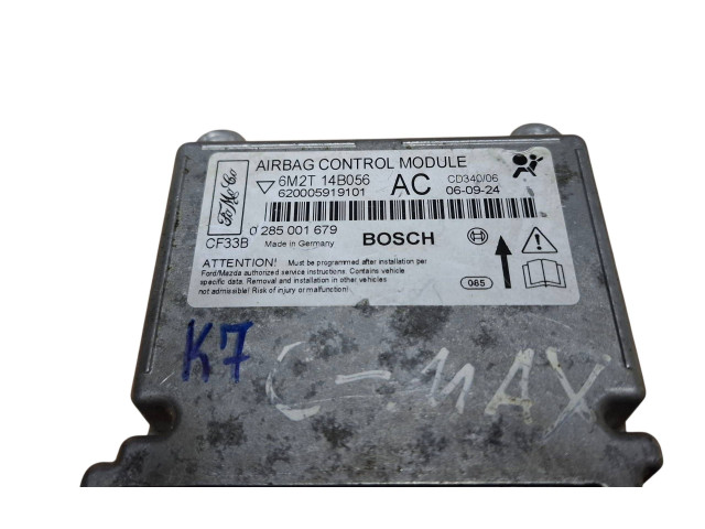 Блок подушек безопасности 6M2T14B056, 0285001679 Ford S-MAX