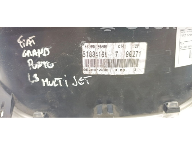 Панель приборов 51834168 Fiat Grande Punto