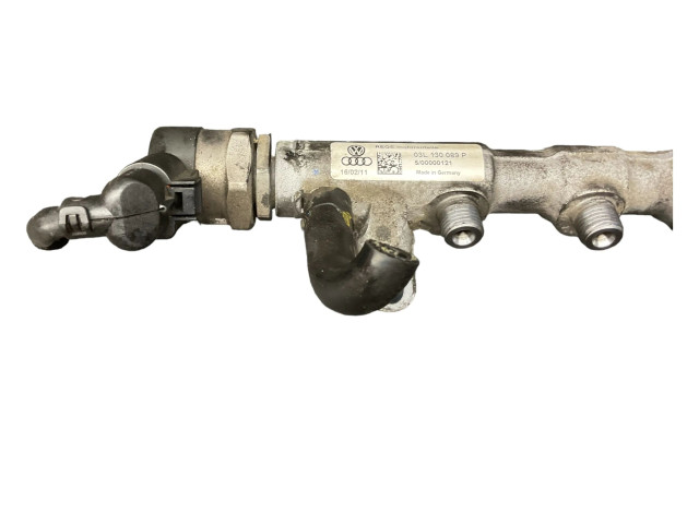 Топливная рампа 03L130089P, 110651127 Volkswagen Golf VI для двигателя Cay