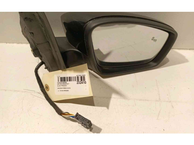 Зеркало электрическое        Skoda Fabia Mk3 (NJ)  2015 - 2021 года   