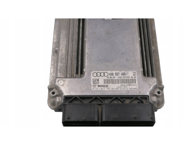 Řídící jednotka 4H0907409, 0281015766   Audi A8 S8 D4 4H 2011
