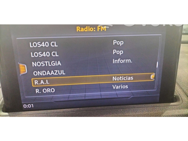 Дисплей    8V0919604C, 8V0857273N   Audi A3 S3 8V