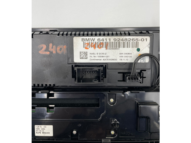 Блок управления климат-контролем 9248265 BMW X3 F25