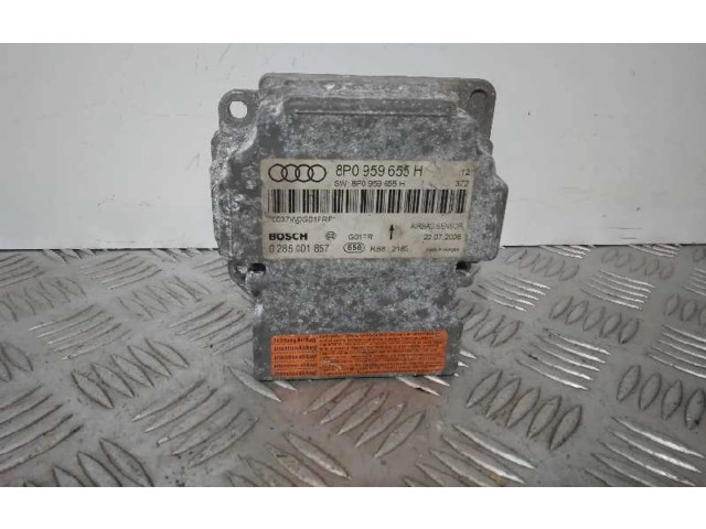 Блок подушек безопасности 8P0959655H, 0285001857   Audi A3 S3 8P