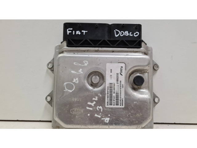 Блок управления кондиционера воздуха / климата/ печки (в салоне) 51892332, MJD8F2D1   Fiat Doblo