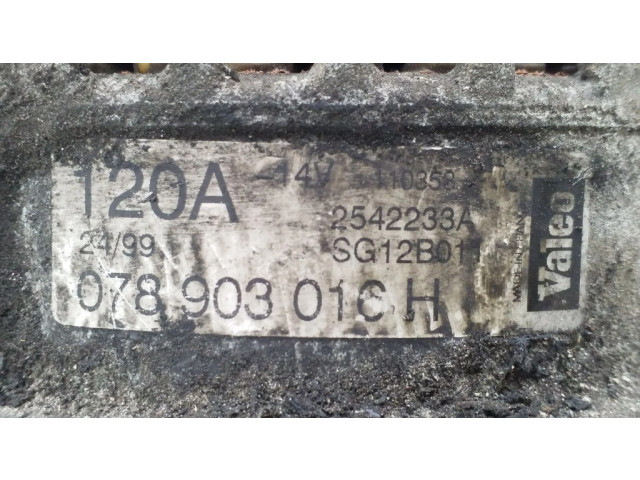 Генератор 078903016H, 120A Audi A6 S6 C5 4B 2.4