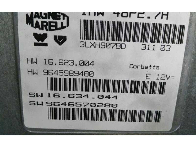 Блок управления 9646570280, 0090047 Citroen C2