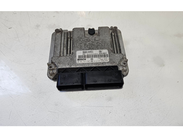Блок управления двигателя 96814451, 0281013627   Chevrolet Epica