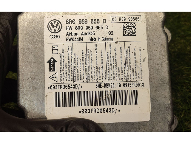 Блок подушек безопасности 8R0959655D, 5WK44114   Audi Q5 SQ5