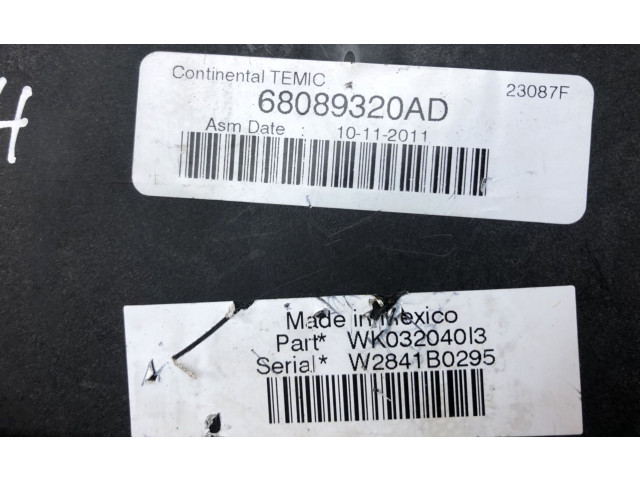 Блок предохранителей  68089320AD, 68089320AD   Jeep Grand Cherokee    