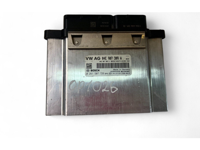 Блок управления двигателем Блок управления 04E907309A, 0261S07726   Volkswagen Golf VII