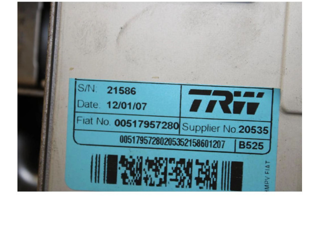    Рулевая рейка 00517957280   Fiat Idea  -  года
