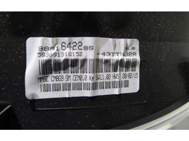 Přístrojová deska Fiat Scudo 2015 9801642280, 9801642280