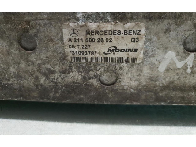 Интеркулер  A2115002602   Mercedes-Benz E AMG W211 