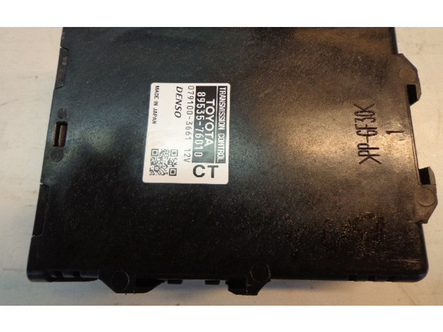 Блок управления коробкой передач 8953576010, 8953576010   Toyota Prius+ (ZVW40)