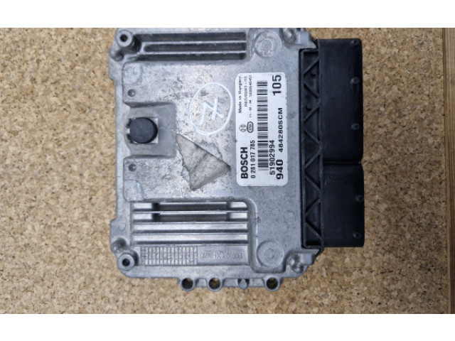 Řídící jednotka 51902994, 0281017785   Alfa Romeo Giulietta 2010
