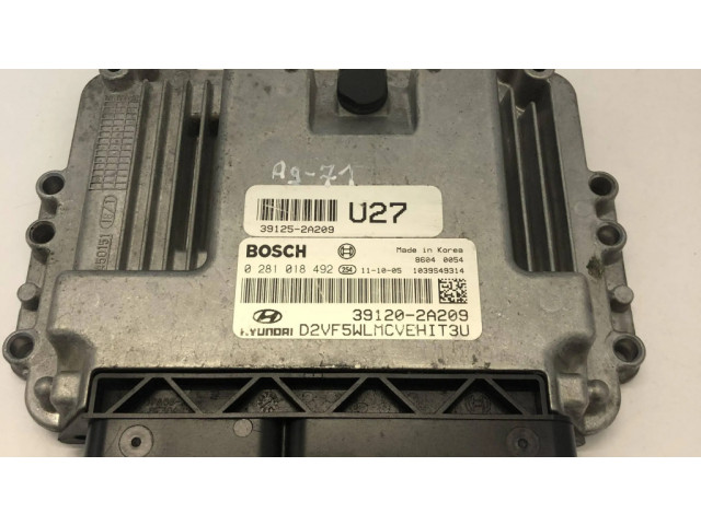 Řídící jednotka 391202A209, 0281018491 Hyundai i40 2011