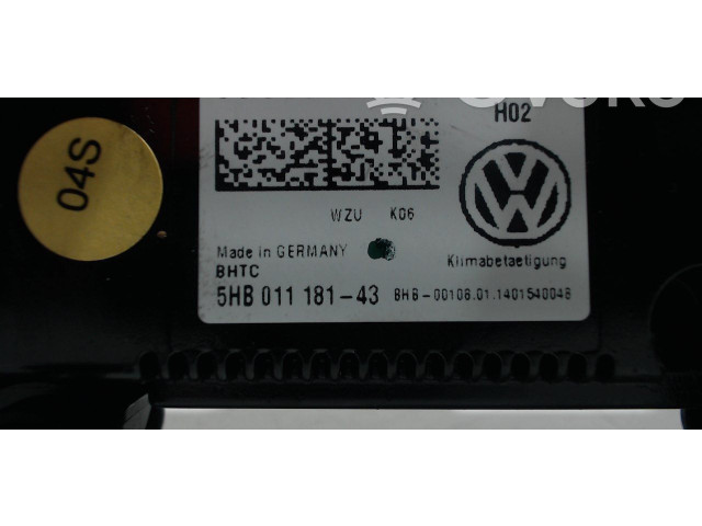 Блок управления климат-контролем Volkswagen Golf VII