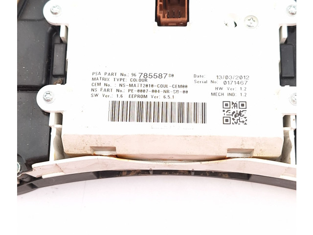 Панель приборов 9678558780, 9800419880   Peugeot 508       