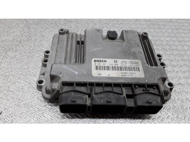 Řídící jednotka 0281011549, 8200310863   Renault Scenic II -  Grand scenic II 2003