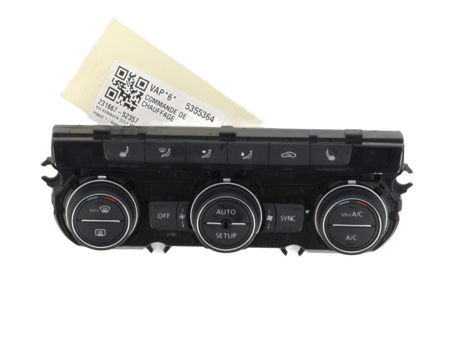 Блок управления климат-контролем 5G0907044BD   Volkswagen Golf VII