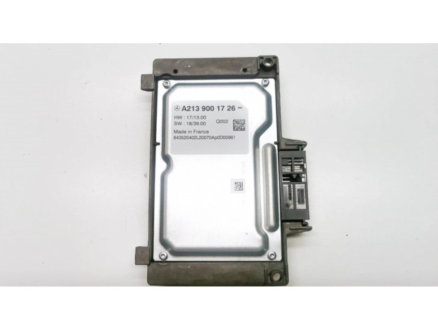 Радар круиз контроля A2139001726 Mercedes-Benz EQC