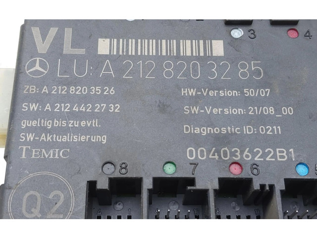 Řídící jednotka A2128203285 Mercedes-Benz CL C215 2009