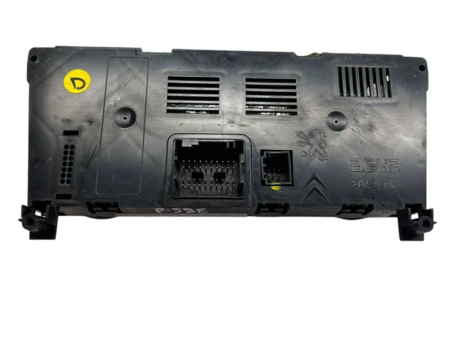 Блок управления климат-контролем 96738321XT, 400017007   Peugeot 5008