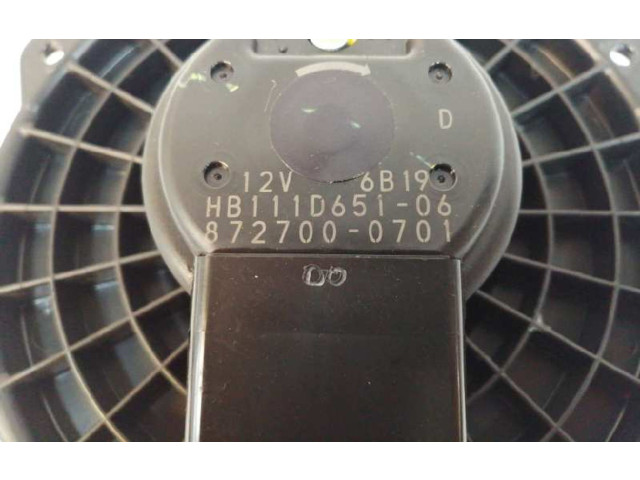 Вентилятор печки HB111D65106, 8727000701 Mazda 3 III