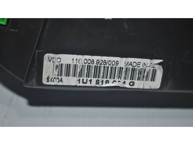 Панель приборов 1U1919034G, 1100089289 Skoda Octavia Mk1 (1U)